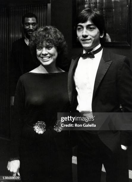 Actress Erin Moran and Scott Baio attending 1982 American Image Awards on October 25, 1982 at Sheraton Center in New York City, New York.