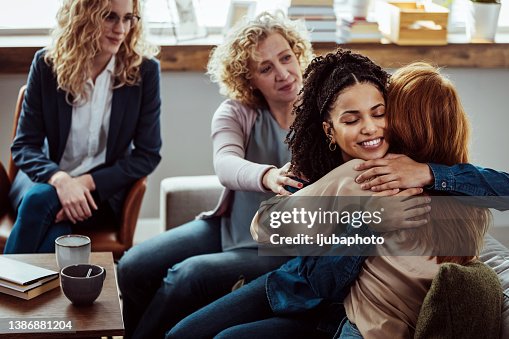 They are having a group therapy session regarding their addiction to recreational drugs. They are having a group therapy session regarding their addiction to recreational drugs.