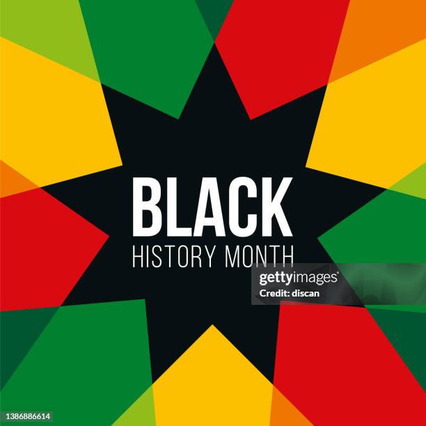 black history month background. for advertising, poster, banners, leaflets, card, flyers and background. vector illustration. - black history stock illustrations