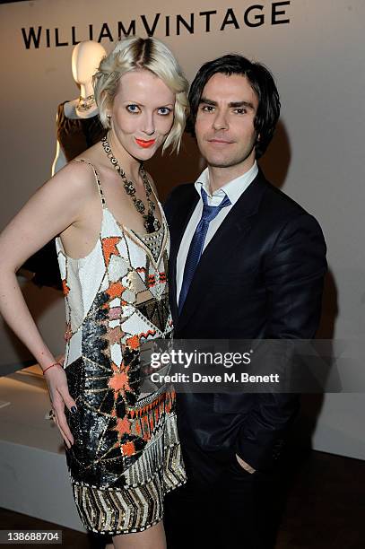 Kelly Jones and Jakki Healy attend a private dinner hosted by WilliamVintage and Gillian Anderson at St Pancras Renaissance Hotel on February 10,...