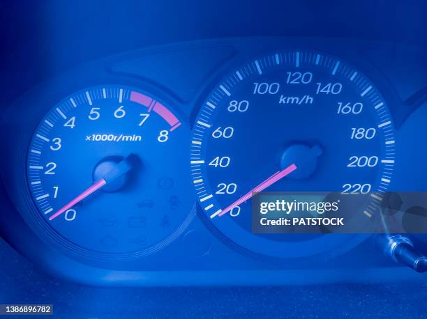 Two Speedometer Blue 371 Blue Speedometer Stock Photos, High-Res Pictures, and Images ...