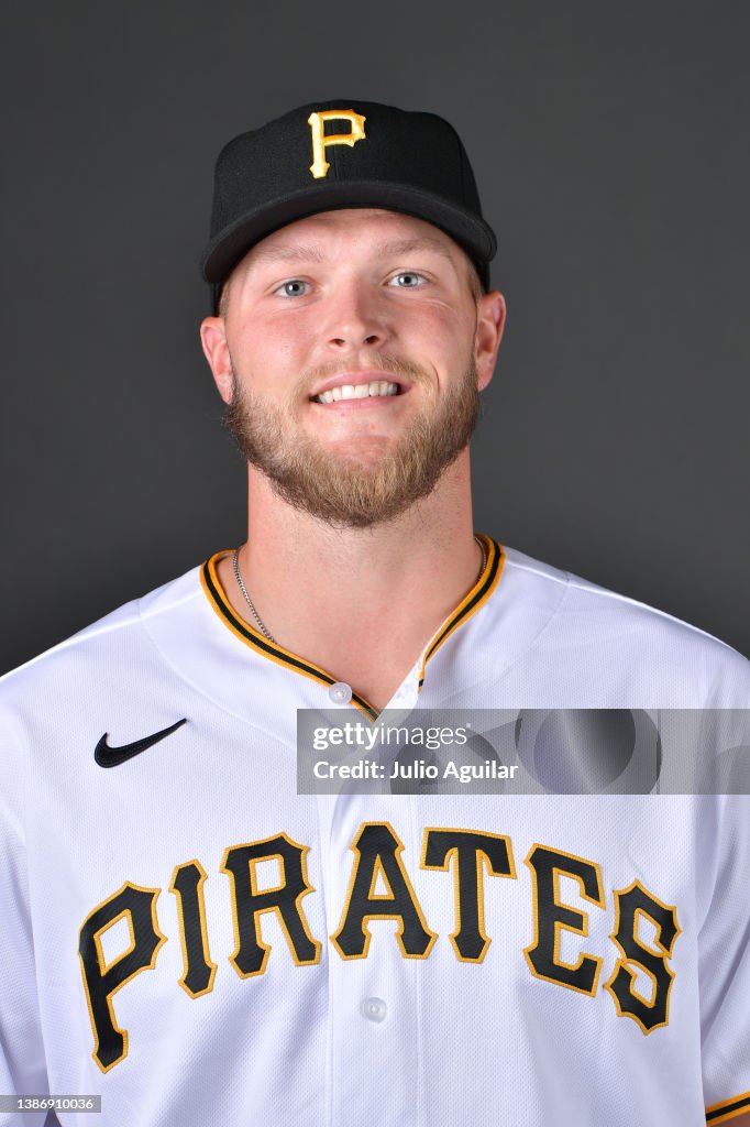 Hunter Stratton Hunter Stratton of the Pittsburgh Pirates poses for a picture during ...