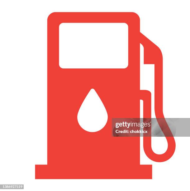 ilustrações de stock, clip art, desenhos animados e ícones de gas station or gas pump icon - gas station