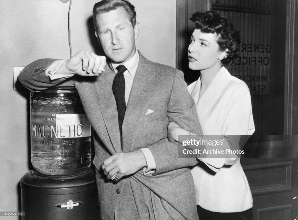 Lloyd Bridges And Anne Bancroft In 'The Kid From Left Field'