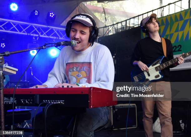 Jack Rutter of Ritt Momney performs during the Wasserman Music showcase during the 2022 SXSW Conference and Festival - Day 9 at the Mohawk on March...