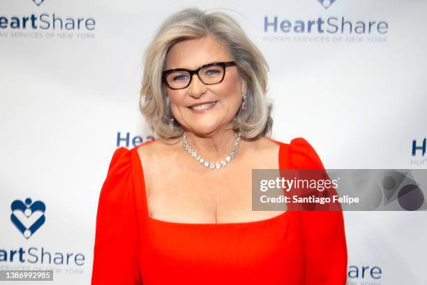 Cynthia McFadden attends '2022 HeartShare Spring Gala' at The Ziegfeld Ballroom on March 21, 2022 in New York City.