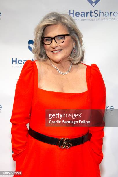 Cynthia McFadden attends '2022 HeartShare Spring Gala' at The Ziegfeld Ballroom on March 21, 2022 in New York City.