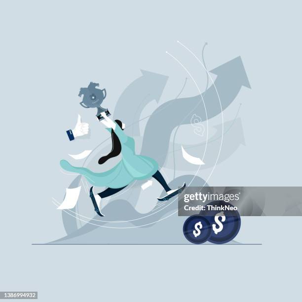 Risk Return Clip Art High Res Illustrations - Getty Images
