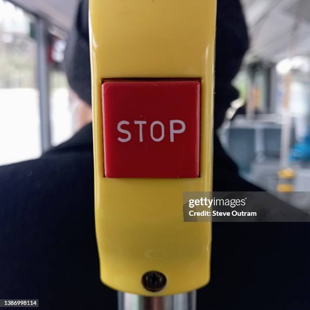 Bus Stop Button Model Bus Stop Button Photos and Premium High Res Pictures - Getty Images
