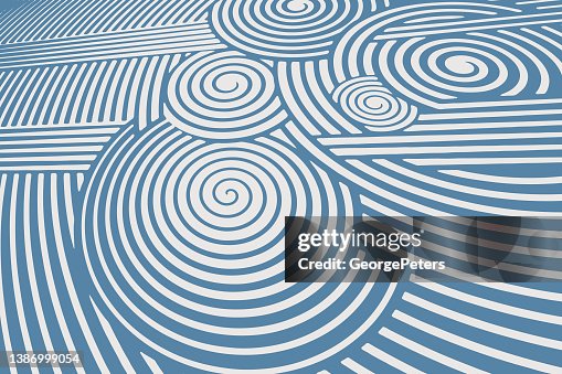 Halftone pattern background with perspective Halftone pattern background with perspective