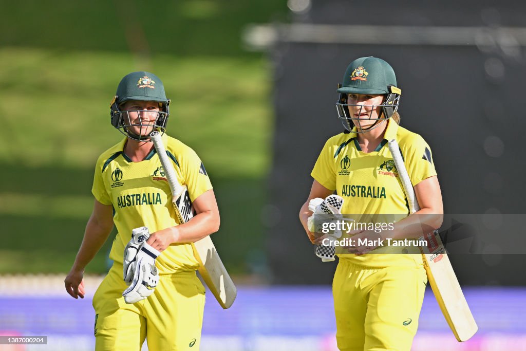 South Africa v Australia - 2022 ICC Women's Cricket World Cup