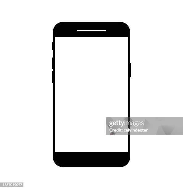 smart phone mockup - tablet vertical mockup stock illustrations