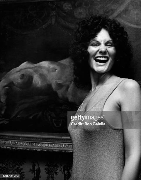 Actress Linda Lovelace attends the press conference for Linda Lovelace Book "Inside Linda Lovelace" on May 30, 1973 at the Gaslight Lounge in New...