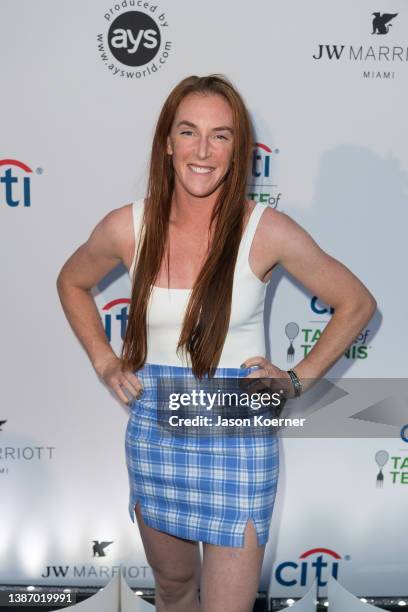 Madison Brengle attends Citi Taste Of Tennis Miami 2022 at the JW Marriott Miami on March 21, 2022 in Miami, Florida.