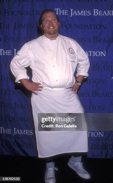 Chef Mario Batali attends 10th Annual James Beard Awards Gala "A Celebration Of Italy" on May 8, 2000 at the Marriott Marquis Hotel in New York City.