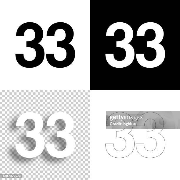 33画像 - 4 30 Zahl 33 Illustrationen - Getty Images