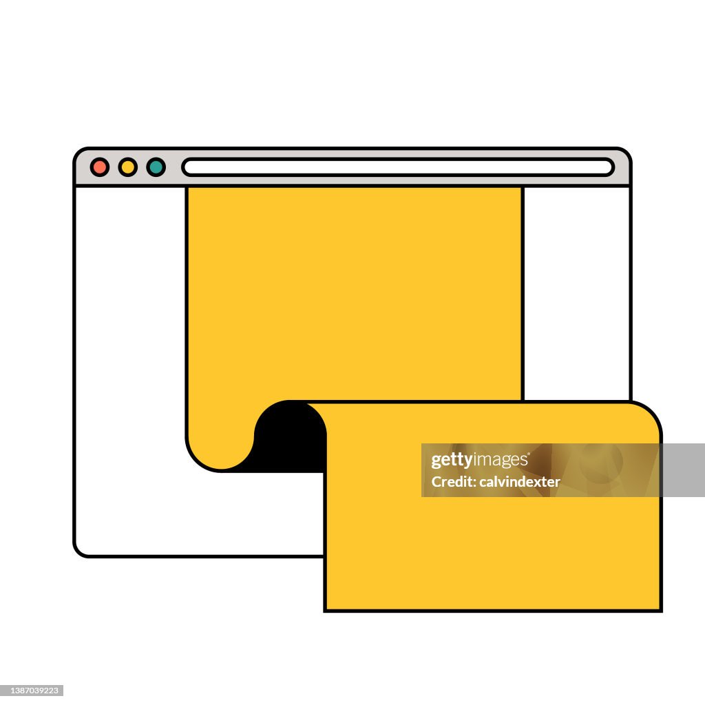 Plegado de documentos del navegador web