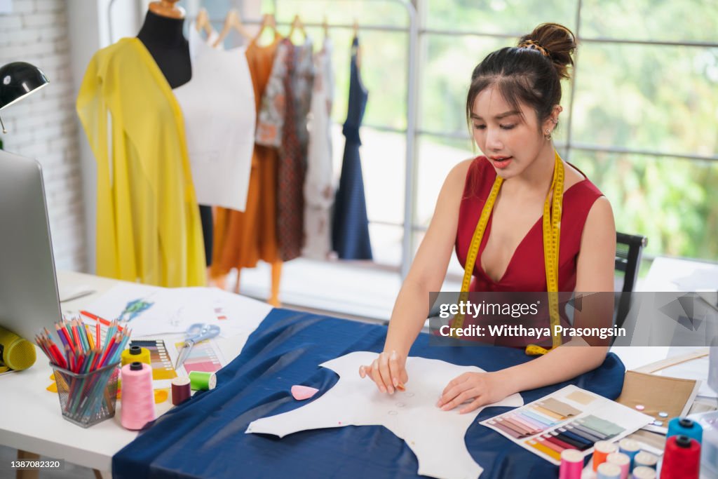 Woman Drawing Template For Dress Design High Res Stock Photo Getty Images Woman Drawing Template For Dress Design High Res Stock Photo Getty Images
