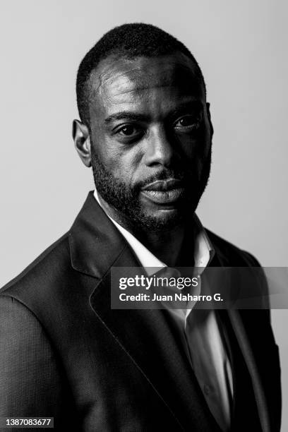 Bore Buika poses for a portrait session during 25th Malaga Film Festival on March 20, 2022 in Malaga, Spain.