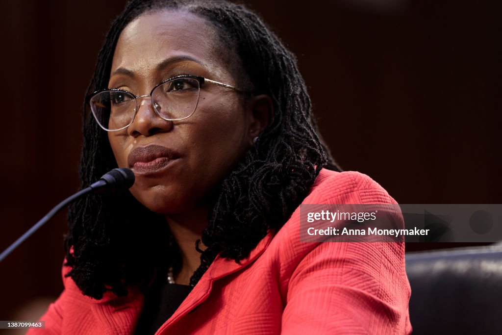Senate Holds Supreme Court Confirmation Hearings For Ketanji Brown Jackson