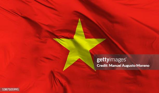 flag of vietnam - vietnam flag stock pictures, royalty-free photos & images