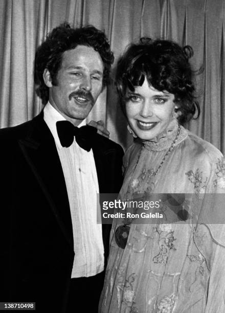 Actor Timothy Bottoms and actress Sylvia Kristel attend 36th Annual Golden Globe Awards on January 27, 1979 at the Beverly Hilton Hotel in Beverly...