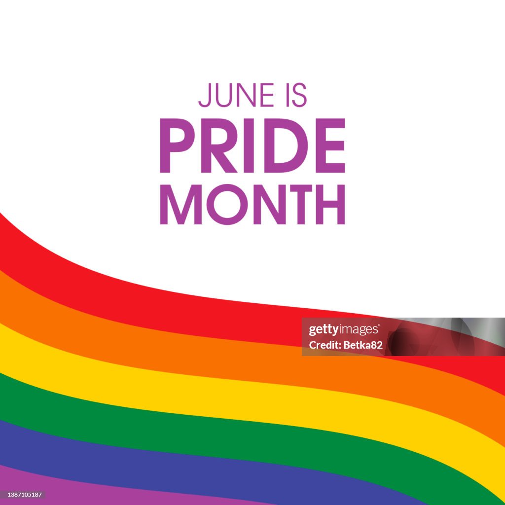 June Rabbit Pride June Is Pride Month Vector High-Res Vector Graphic - Getty Images