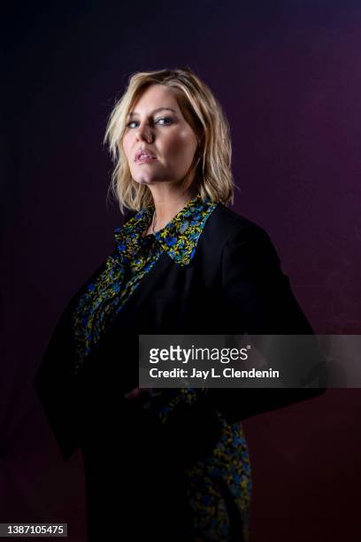 Actress Elisha Cuthbert from' The Cellar' is photographed for Los Angeles Times on March 12, 2022 at SXSW Film Festival in Austin, Texas. PUBLISHED...