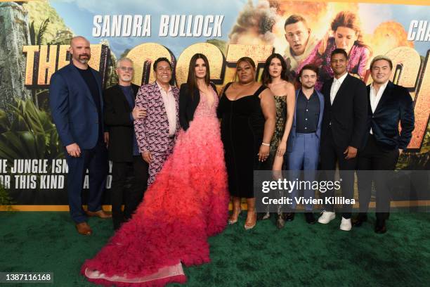 Thomas Forbes Johnson, Stephan Lang, Oscar Nunez, Sandra Bullock, Da'Vine Joy Randolph, Patti Harrison, Daniel Radcliffe, Hector Anibal and Bowen...