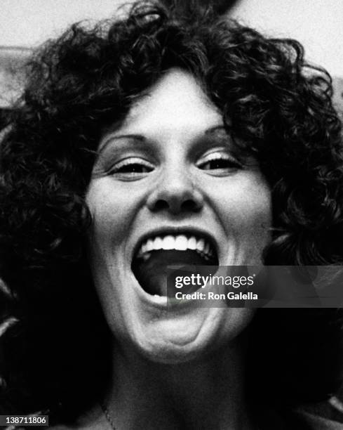 Actress Linda Lovelace attends the press conference for Linda Lovelace Book "Inside Linda Lovelace" on May 30, 1973 at the Gaslight Lounge in New...