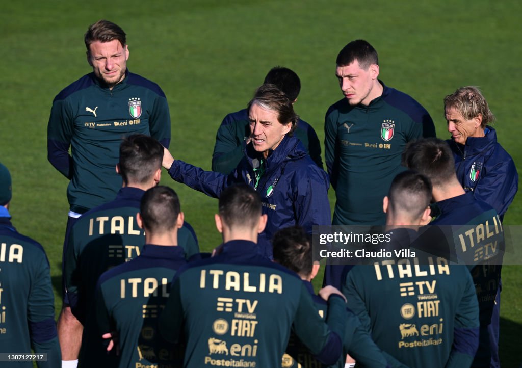 Italy Training Session & Press Conference