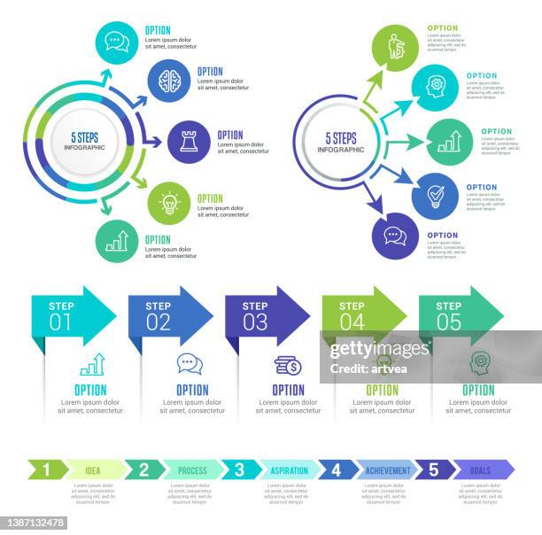 infographic elements - 圖解 幅插畫檔、美工圖案、卡通及圖標