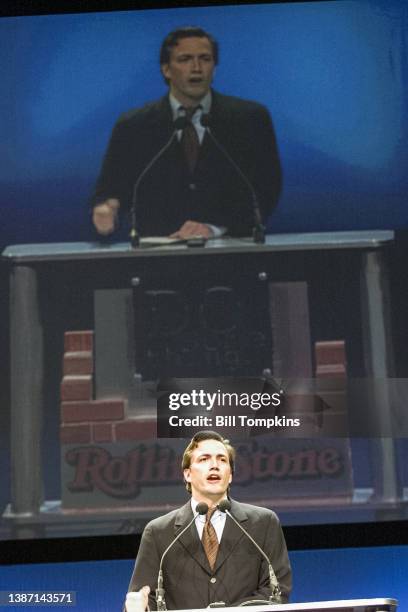 March 15: MANDATORY CREDIT Bill Tompkins/Getty Images Andrew Shue at a DO SOMETHING and ROLLING STONE MAGAZINE collaborative event, THE BRICK AWARDS...