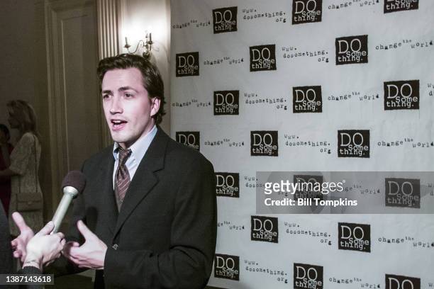 March 15: MANDATORY CREDIT Bill Tompkins/Getty Images Andrew Shue at a DO SOMETHING and ROLLING STONE MAGAZINE collaborative event, THE BRICK AWARDS...