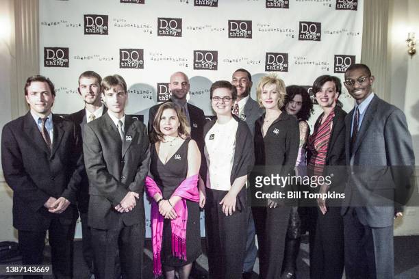 March 15: MANDATORY CREDIT Bill Tompkins/Getty Images Andrew Shue and The DO SOMETHNG team at a DO SOMETHING and ROLLING STONE MAGAZINE collaborative...