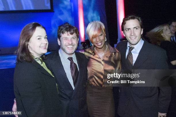 Bill Tompkins/Getty Images Judy McGrath, Jann Wenner, Mary J Blige and Andrew Sue at a DO SOMETHING and ROLLING STONE MAGAZINE collaborative event....