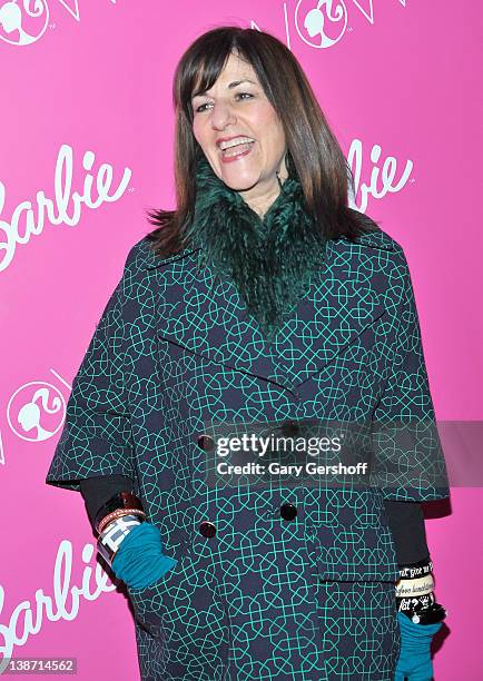 Designer Kay Unger attends the Barbie: The Dream Closet event during Mercedes-Benz Fashion Week at the David Rubenstein Atrium on February 10, 2012...