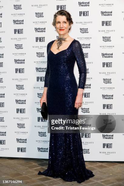 Dame Harriet Walter attends The National Theatre's "Up Next" Gala at The National Theatre on March 22, 2022 in London, England.