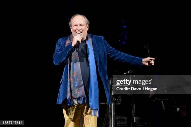 Hans Zimmer performs live at The O2 Arena on March 22, 2022 in London, England.