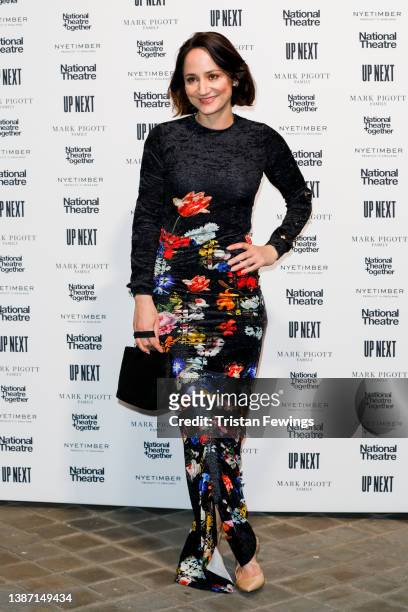 Lydia Leonard attends The National Theatre's "Up Next" Gala at The National Theatre on March 22, 2022 in London, England.