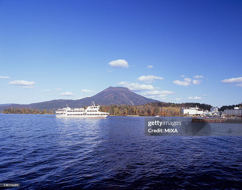 Lake Akan and Mount Oakan, Kushiro, Hokkaido, Japan