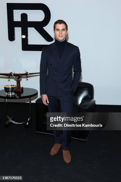 Antoni Porowski attends the Ralph Lauren Fall 2022 fashion show at Museum of Modern Art on March 22, 2022 in New York City.