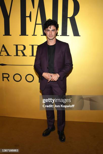 Gavin Leatherwood attends as Vanity Fair Hosts Vanities Party: A Night For Young Hollywood at Musso & Frank on March 22, 2022 in Hollywood,...