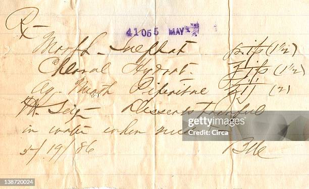Retro Typed Notes Vintage Handwritten Notes High-Res Vector Graphic - Getty Images