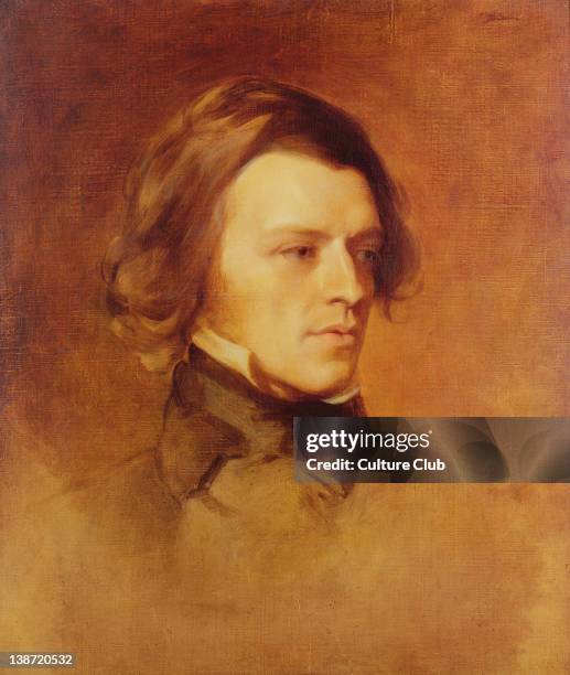 Portrait of Alfred Lord Tennyson c.1840 (oil on canvas