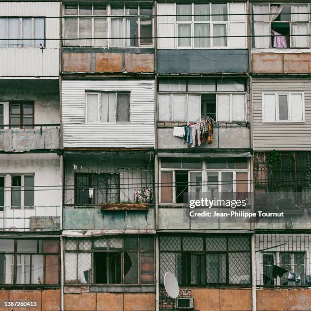 apartment patchwork - bishkek, kyrgyzstan - bishkek imagens e fotografias de stock