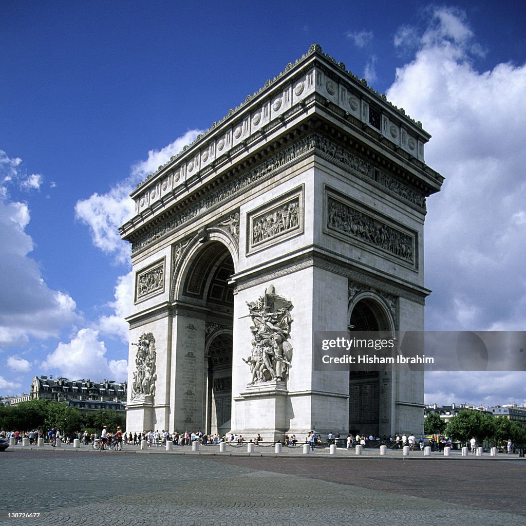Arc de Triomphe & Place Charles-de-Gaulle, Paris