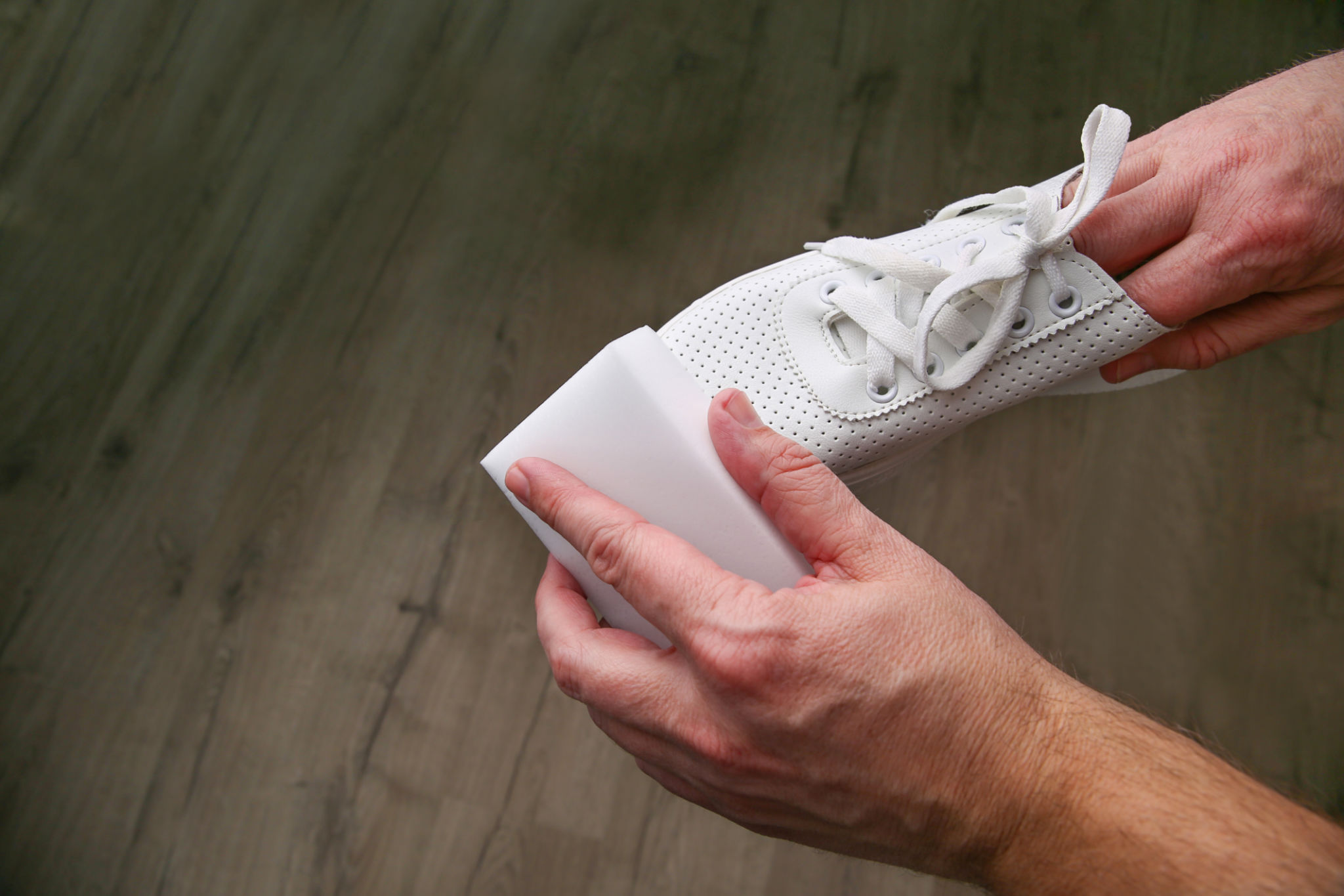DIY sneaker restoration