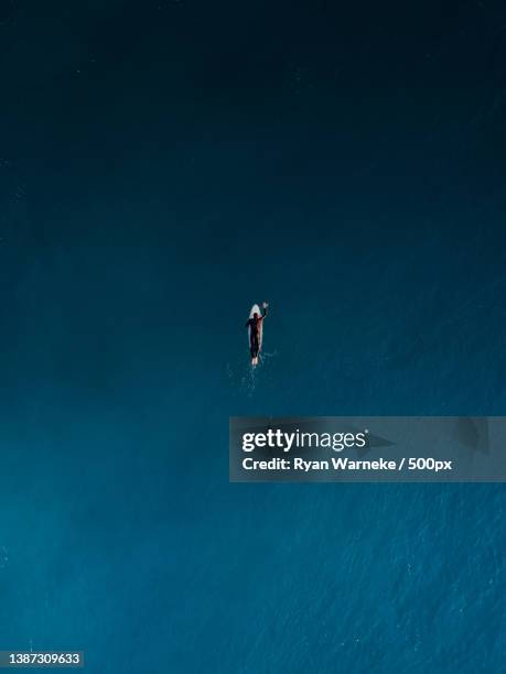 into the unknown,aerial view of boat in sea,cape town,south africa - cape town city stock pictures, royalty-free photos & images