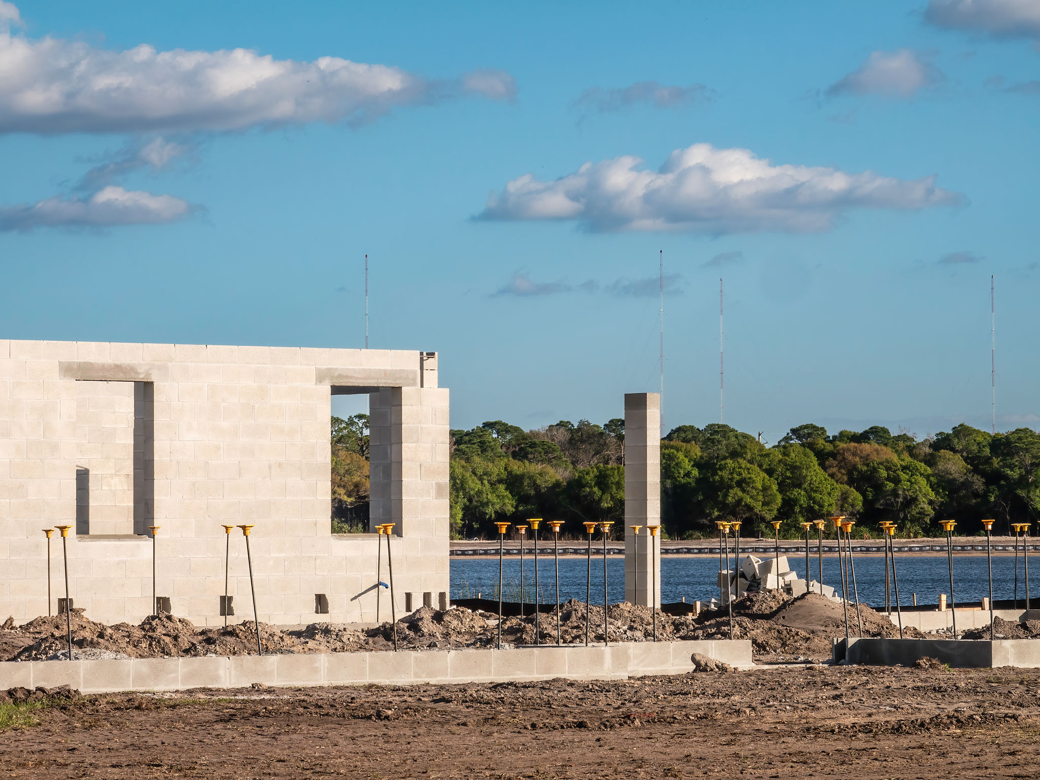 construction site in palm harbor